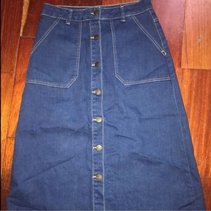 ZARA MIDI KNEE LENTH SKIRT